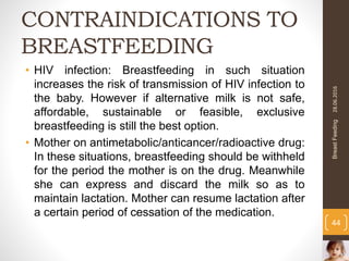 Breast feeding Slide 44