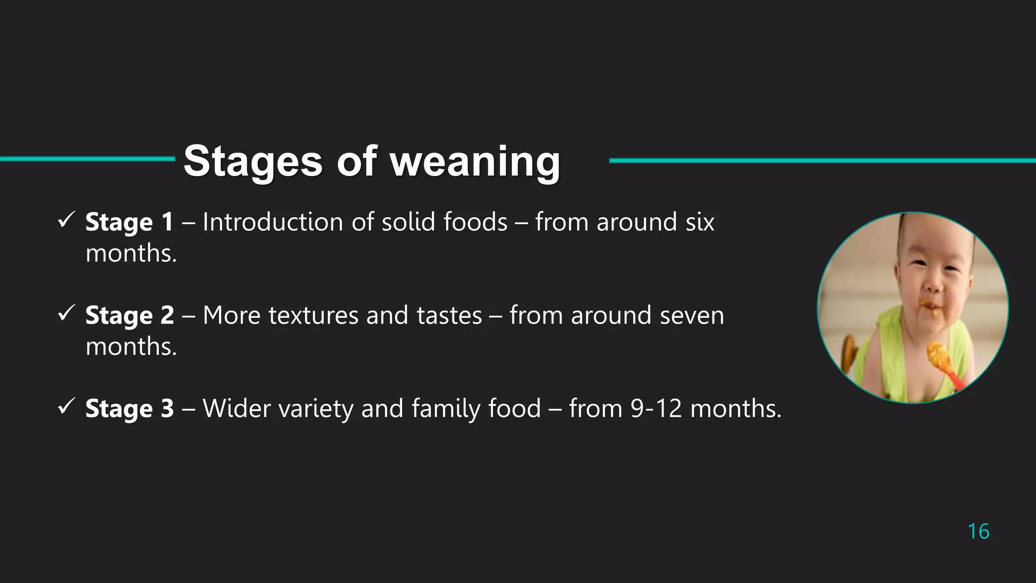 Breastfeeding and Weaning Foods | PPTX