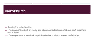 Digesting Milk WHAT IS BREASTFEEDING AND WHY IT IS IMPORTANT | PDF
