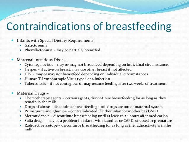 Breastfeeding And Weaning