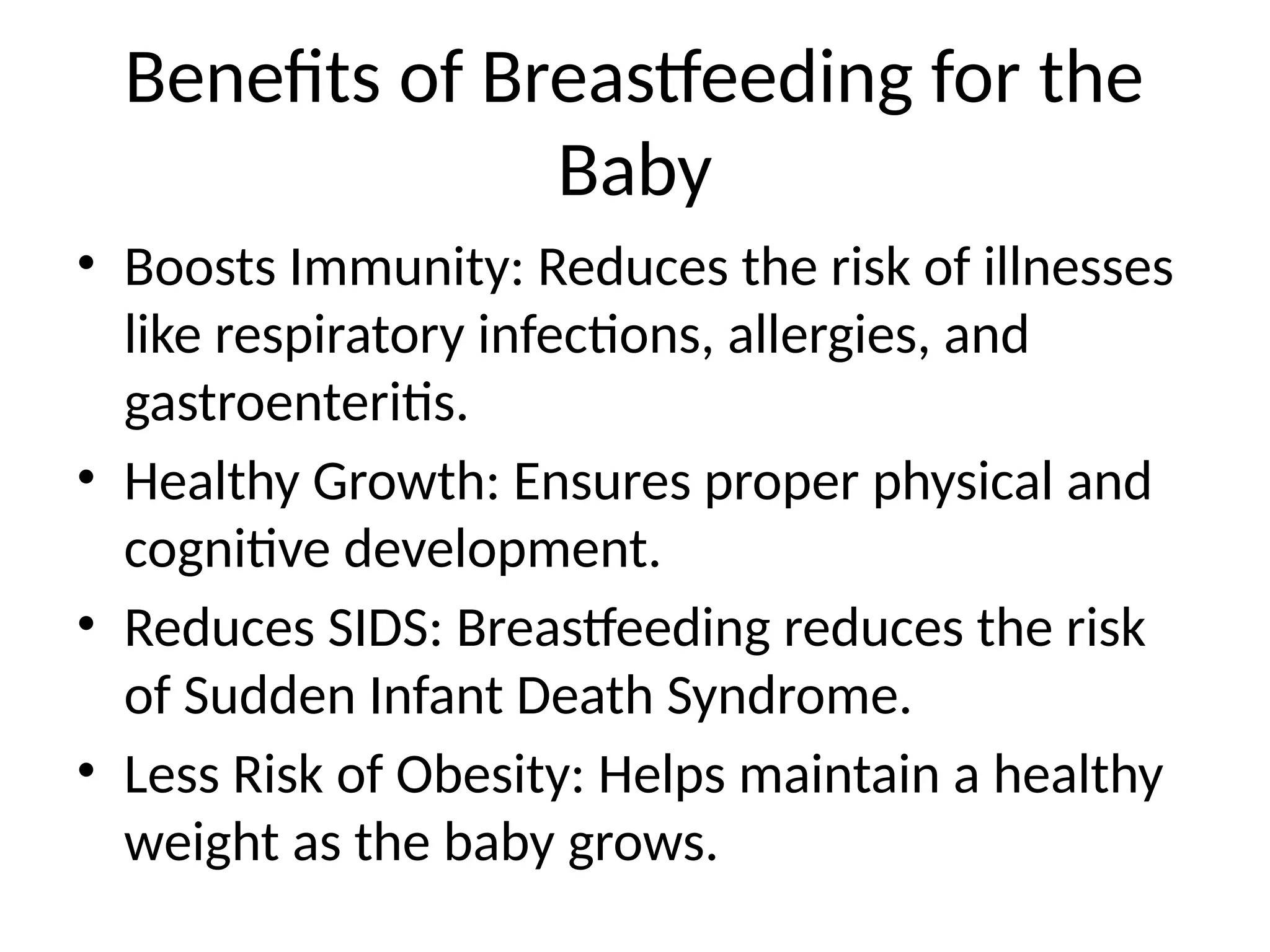 Breastfeeding benefits Presentation.pptx