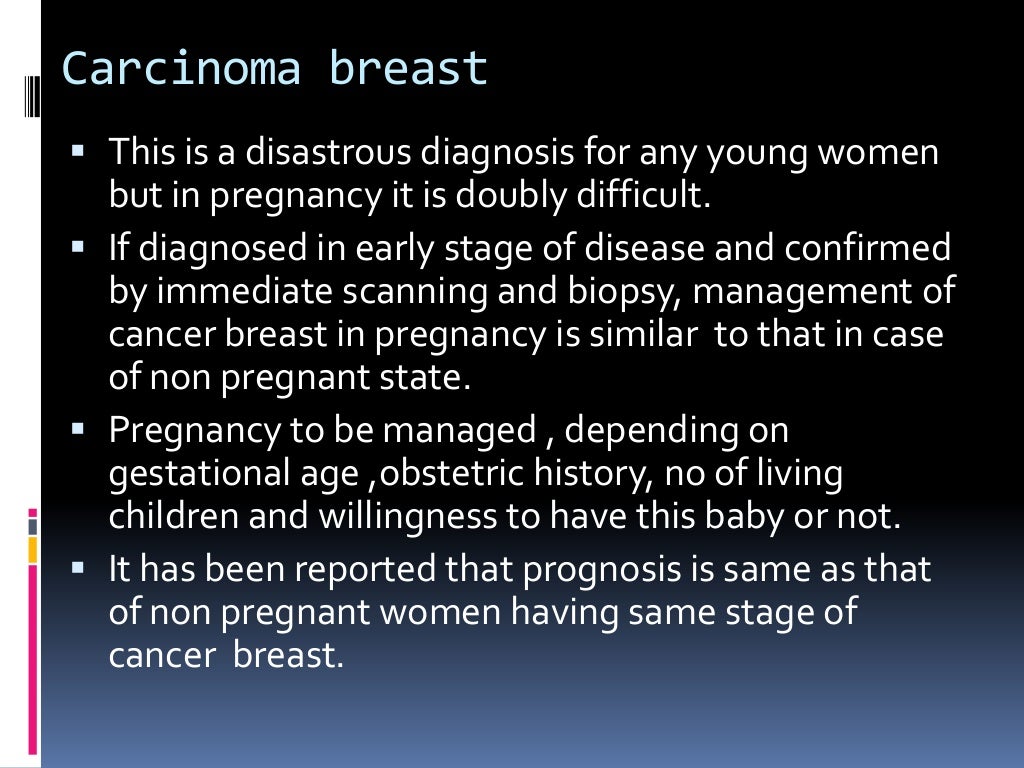 Breast lumps in pregnancy