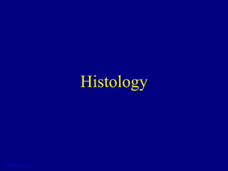 Histology
 