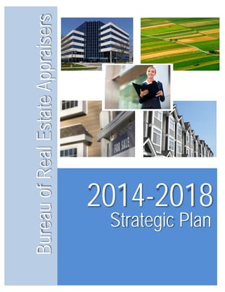 BureauofRealEstateAppraisers
2014-2018
Strategic Plan
 