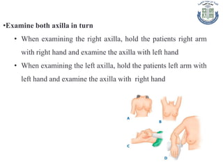 Breasts and Axillae examination by dr. Ohoud.pdf
