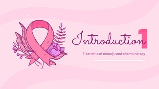 neoadjuvant chemotherapy in TNBC and BRCA mutated BREAST CANCER | PPTX