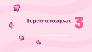 neoadjuvant chemotherapy in TNBC and BRCA mutated BREAST CANCER | PPTX