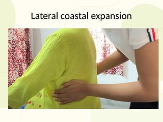 Lateral coastal expansion
 