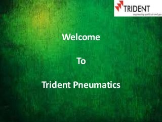 Welcome
To
Trident Pneumatics
 