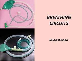 BREATHING
CIRCUITS
Dr.Sanjot Ninave
 