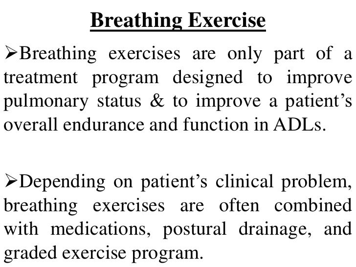 Breathing Exercise