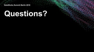 © 2018 Bloomberg Finance L.P. All rights reserved.
DataWorks Summit Berlin 2018
Questions?
 
