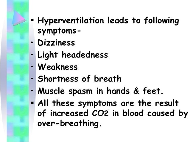 Breathing patterns