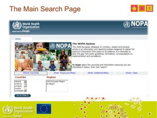 The Main Search Page
41
 