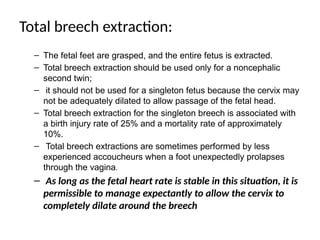 Breech Birth Network Algorithm work up Breech presentation details.pptx