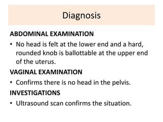 Breech presentation and delivery | PPTX