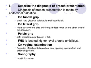 BREECH PRESENTATION (FPI, OG D AAThein) - Copy.ppt