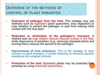Breeding for resistance to disease and insect pests(biotic stress) | PPTX