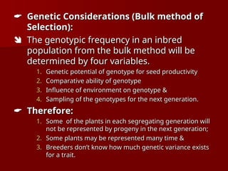 Breeding methods PLPB513.ppt Different crop breeding methods | PPT
