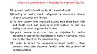 Breeding project s | PPTX