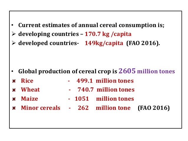 Breeding Strategies For Nutritional Quality In Major Cereal Crops Breeding Strategies For Nutritional Quality In Major Cereal Crops