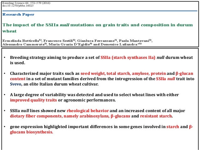 Breeding Strategies For Nutritional Quality In Major Cereal Crops Breeding Strategies For Nutritional Quality In Major Cereal Crops