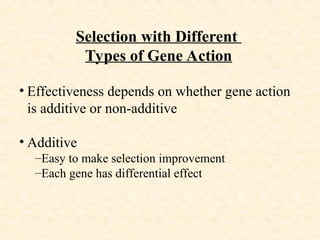Breeding system animal farms and selection | PPT