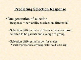 Breeding system animal farms and selection | PPT