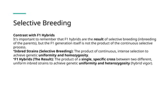 BREEDING TYPES of animals in animal house | PPTX