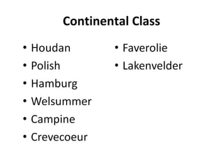 Continental Class