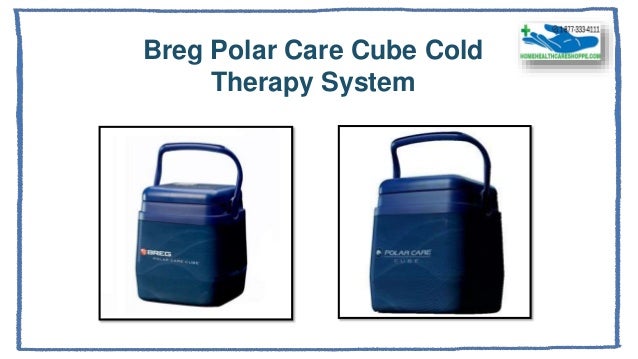 cold therapy with breg