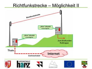 Richtfunkstrecke – Möglichkeit II




                                    39
 