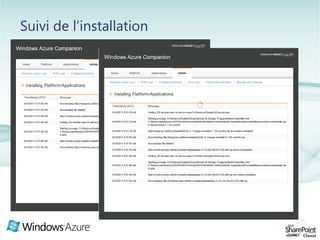 Connexion au companionInstallation des solutions disponiblesDéfinition des paramètres principauxAdministration des solutionsEffacement des installations précédentesAnalyse des Logs d’installation et d’exploitation