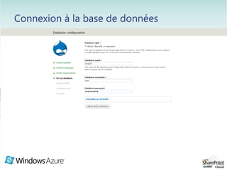 Fin d’installation des solutions