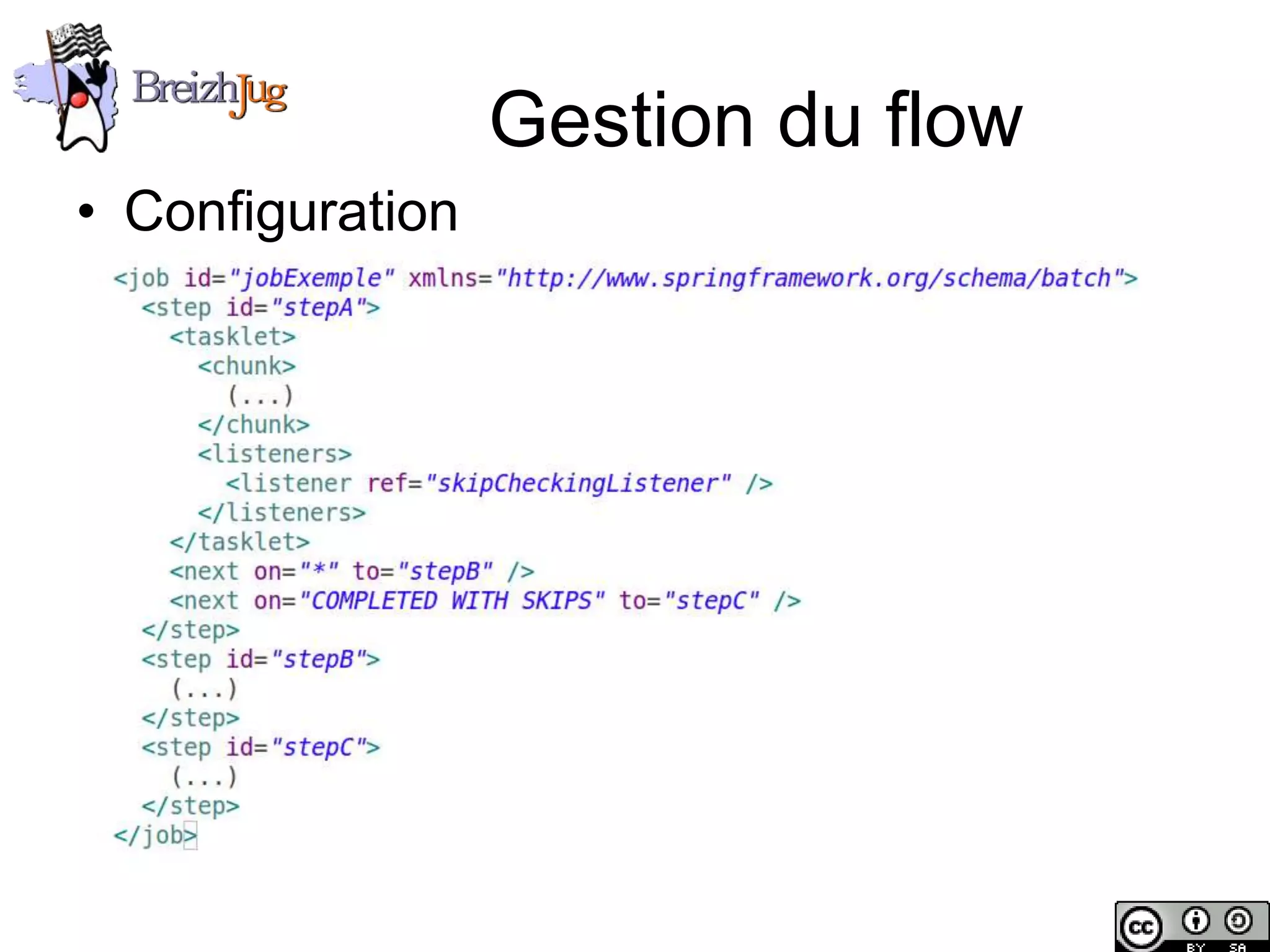 Gestion du flow
       • Configuration




Copyright © BreizhJug
 