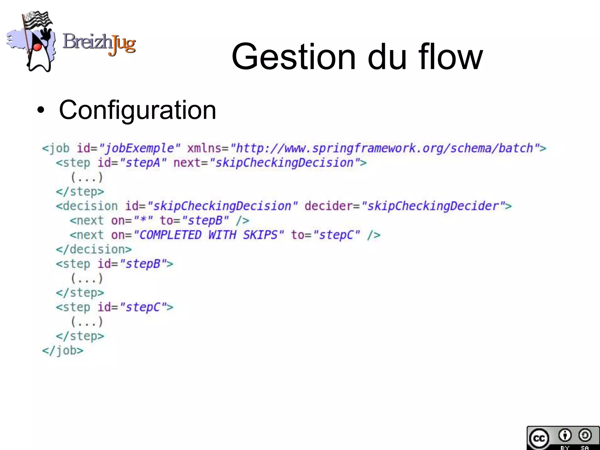 Gestion du flow
       • Configuration




Copyright © BreizhJug
 