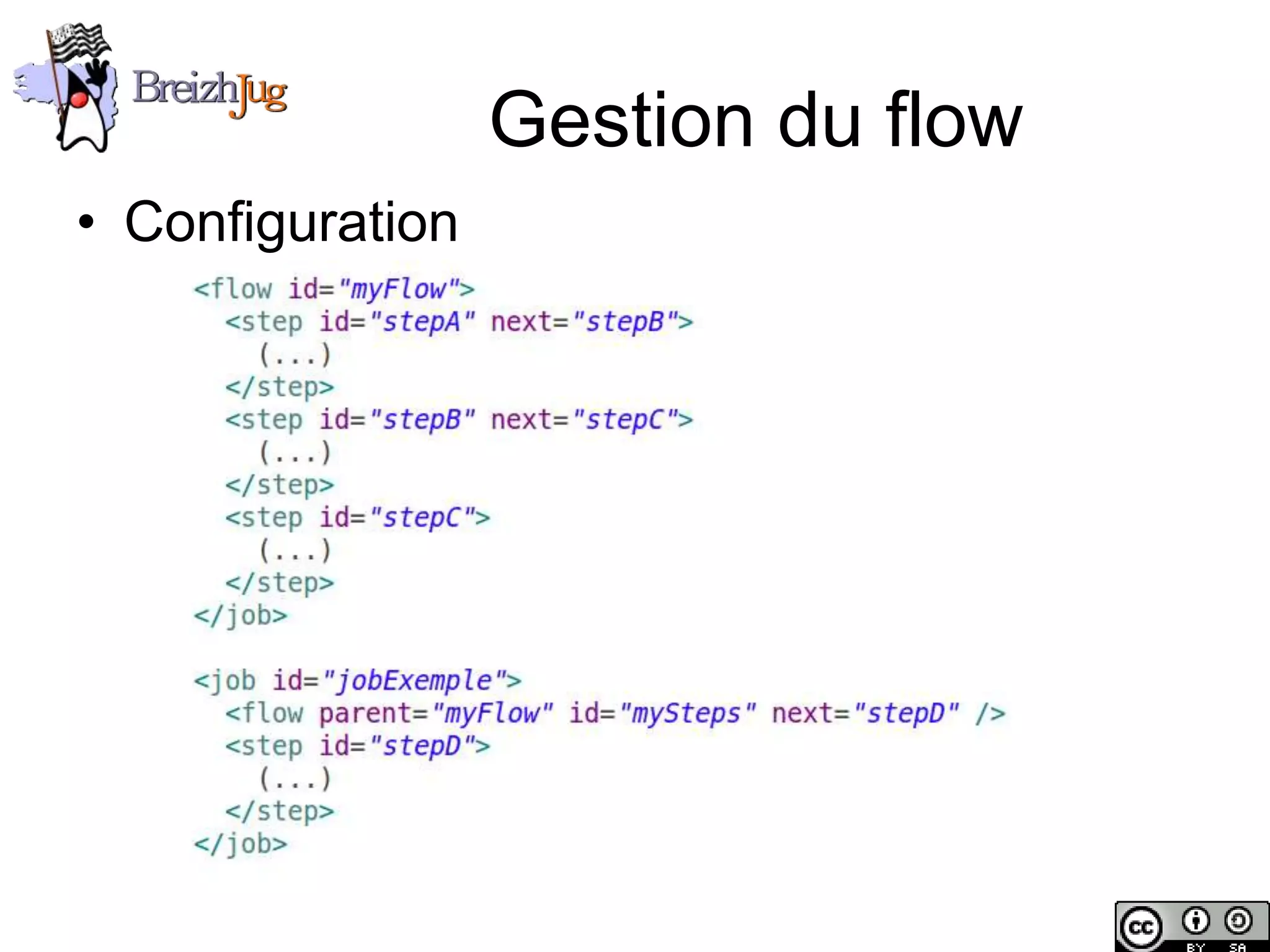 Gestion du flow
       • Configuration




Copyright © BreizhJug
 