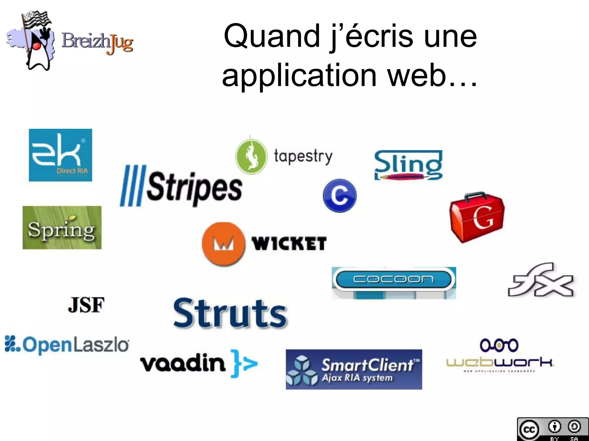 Quand j’écris une
                        application web…




Copyright © BreizhJug
 