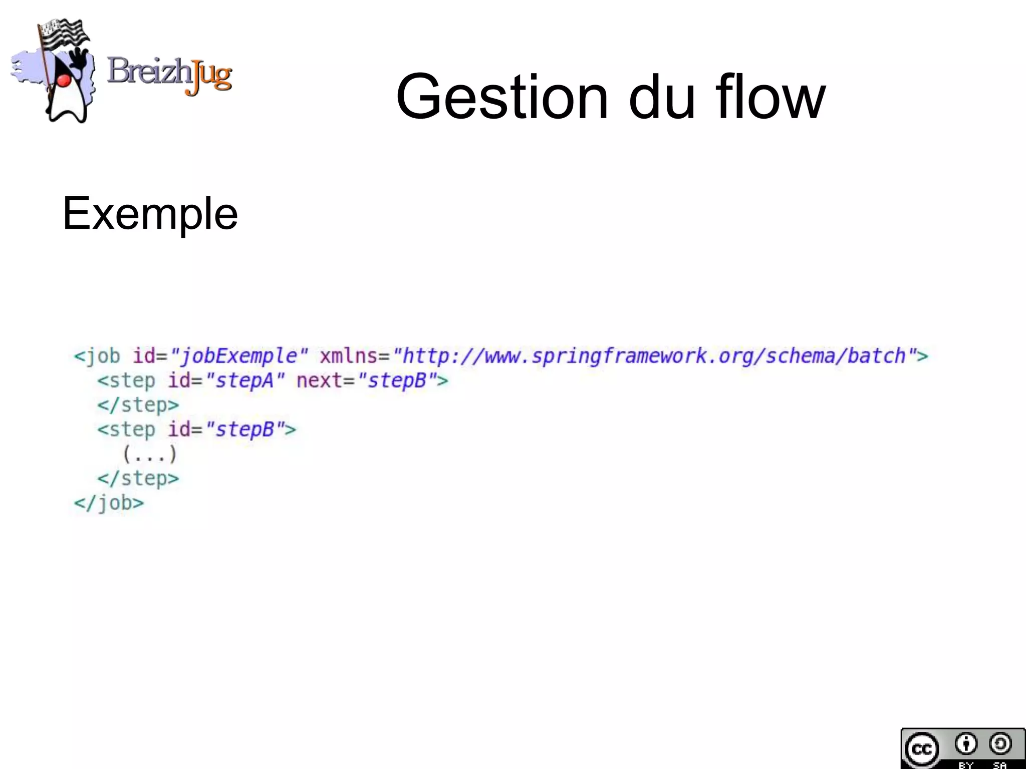 Gestion du flow
       Exemple




Copyright © BreizhJug
 