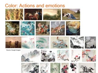Color: Actions and emotions
12
Source: Google Images
 