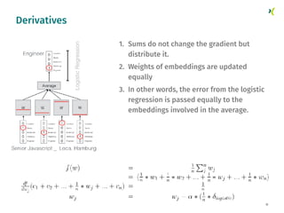 Data Science Algorithms @ Xing Slide 32