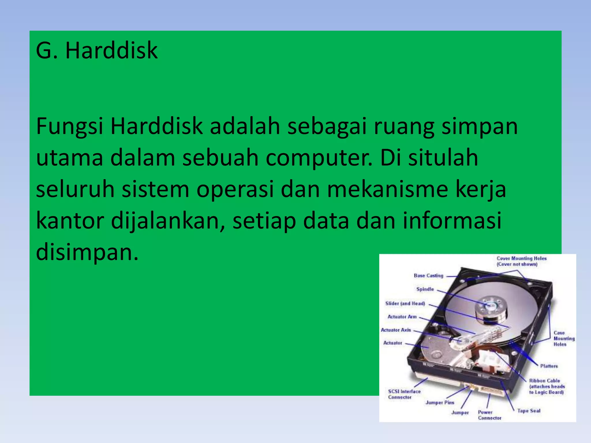 Bagian bagian komputer ppt free download