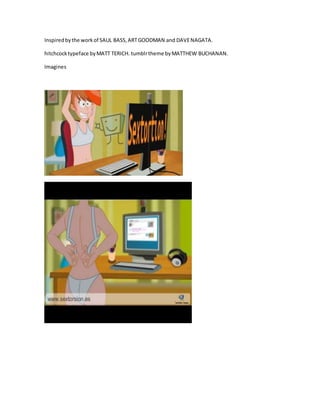 Inspiredbythe workof SAUL BASS,ARTGOODMAN and DAVENAGATA.
hitchcocktypeface byMATT TERICH. tumblrtheme byMATTHEW BUCHANAN.
Imagines
 