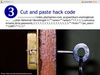 <br />Cut and paste hack code<br />http://xxxxxxxxxxxxxxxxx/index.php?option=com_acajoom&act=mailing&task=view&listid=1&I...