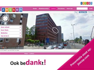 Wat - Leerkracht
Ook bedankt!
 