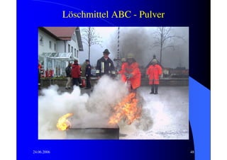 Löschmittel ABC - Pulver




24.06.2006                              48
 