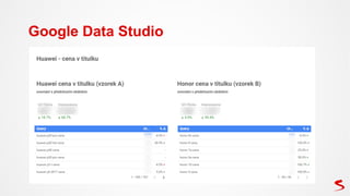Google Data Studio
 