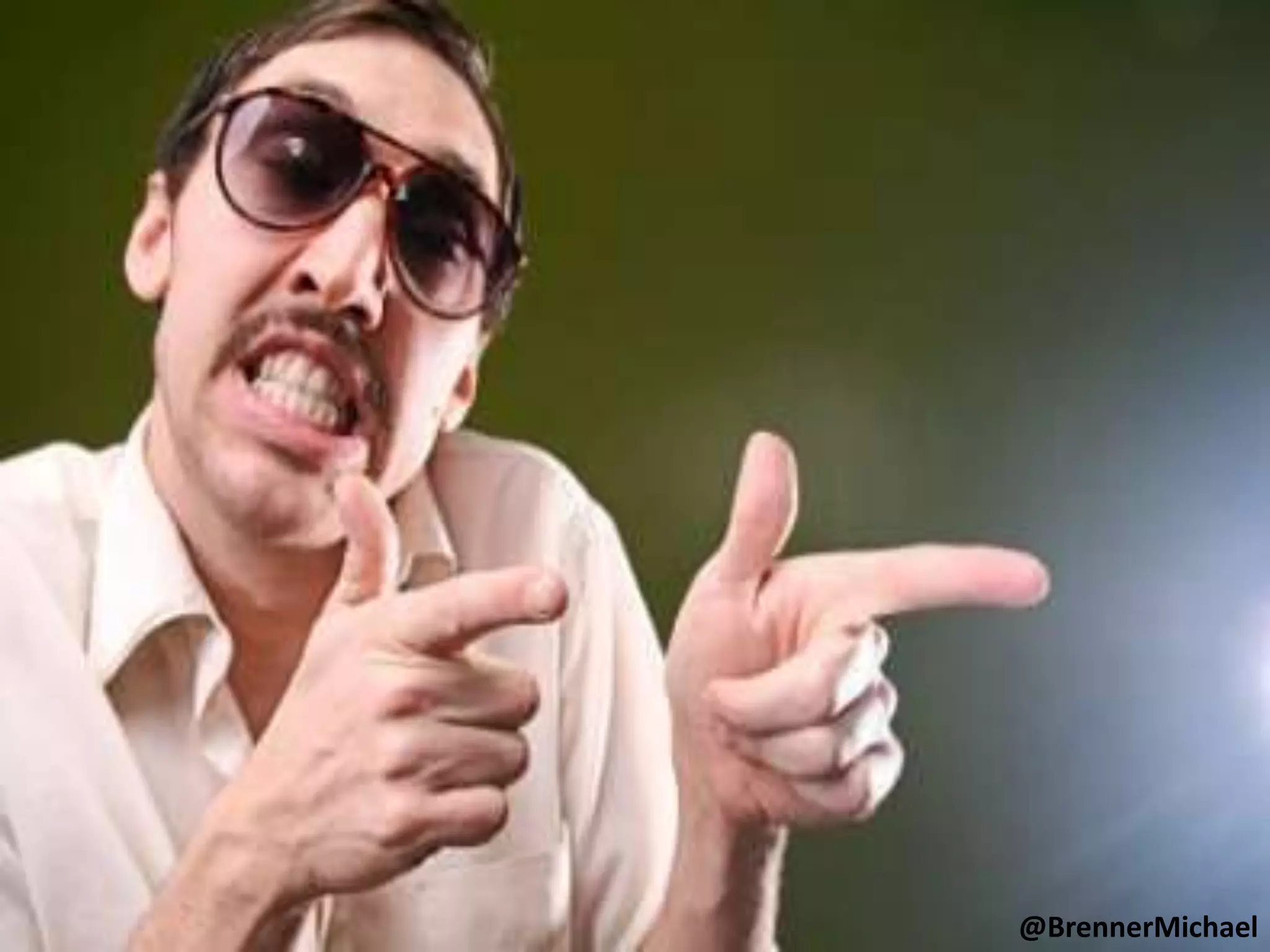 Less like this…




                  @BrennerMichael
 