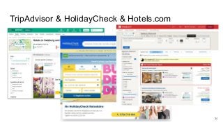 TripAdvisor & HolidayCheck & Hotels.com
34
 