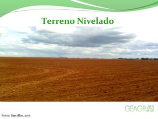 Fonte: Barcellos, 2016.
Terreno Nivelado
 